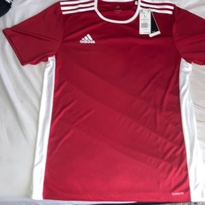 Red Adidas Jersey Large
